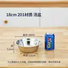 Bacia de Aço Inoxidável 304 Tigela de Sopa Cantina Espessada Lavatório Pequeno Doméstico Grande Lavador de Vegetais Tigela Redonda de Arroz para Crianças Fabricante