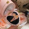 Camellia Moda Europa e América Anel Aberto Fashion Cool Saturno Banhado a Ouro 18K Luxo Leve vivien Conjunto Completo Anel Saturno Zircônio 3A