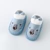 21 Zapatos y Calcetines Nuevos de Dibujos Animados de Otoño para Bebé Niño Pequeño 0-1-3 Años Calcetines de Piso para Niños de Algodón Peinado