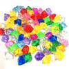 Hielo Artificial Poroso Irregular Grava de Hielo Bloques de Hielo Acrílicos Cubitos de Hielo Transparentes de Plástico Cristal de Niños Cristal de Gema de Cristal