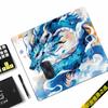 Mouse Pad Profissional para E-Sports Estilo Besta Estranha Shanhaijing Mouse Pad para Jogo Alargado e Espessado Fundo Antiderrapante Tamanho Tapete