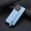 Adecuado para iPhone 18, Funda de Teléfono con Portalápiz Plegable, Soporte Estilo Cartera, Bolsillo con Cremallera, Ranura para Tarjetas, Cubierta Protectora Apple