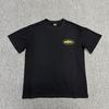 Série Básica de Camisetas de Manga Curta com Estampa do Logotipo de Letra Fantasma para Casais no Comércio Exterior
