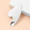 Pala para Base de Acero Inoxidable Paleta Líquida para Base Raspador para Mezclar Base Líquida Placa de Belleza Raspador de Mascarilla Herramienta de Maquillaje