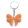Serie de Moños Coloridos Colgante de Pegamento Suave de PVC Colgante de Llavero de Coche DIY Colgante de Bolso Accesorios de Joyería Venta al por Mayor