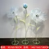 Flor Artificial Amapola Fondo de Escenario Decoración de Paisajismo Exhibición de Ventana Props de Guía de Carretera Diseño de Escena Flor Artificial