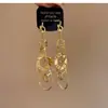 Brincos de Franja Redondos Vazados Agulha de Prata Moda Temperamento Estilo Minimalista Brincos Nicho Simples High-End Atacado