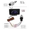 Odómetro Universal Modificado para Coche Velocímetro Rápido para Camión Sensor de Código de Velocidad 12V24V