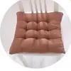 Cojín de Asiento Universal de Color Sólido para Estudiante de Cuatro Estaciones, Cojín Sencillo para Silla de Comedor Aula, Cómodo Cojín de Burbujas para Oficina Escuela