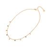 [Ice Meng] Collar de moda con diseño de amor, flores y mariposas, de acero inoxidable, joyería europea y americana, N117