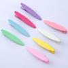 Pinza de Pico de Pato Color Caramelo Nueva Estilo Coreano Hoja de Sauce Pasador de Cabello de Moda Accesorios Clip Lateral Floral para Flequillo Pasador de Cabello Sin Costuras
