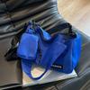 Bolsa de Grande Capacidade para Mulheres 2026 Nova de Verão Versátil Tecido de Nylon Bolsa de Ombro Transversal de Alta Qualidade para o Dia a Dia Bolsa Almofada