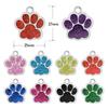 Etiqueta de Patinha de Cachorro Pet em Aço Inoxidável, Placa de Identificação de Cachorro em Liga de Zinco, Pingente de Metal, Personalização com Logo do Fabricante, Anti-Perda