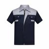 Ropa de Trabajo de Verano al por Mayor Traje de Hombre de Manga Corta con Hombro Verano Delgada Transpirable Ropa de Protección Laboral Trabajadores de Taller Ropa de Reparación Automotriz