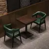 Bar retrô, sofá de canto para lounge, café musical de lazer, hot pot, sobremesa, chá de leite, conjunto de mesa e cadeira para lanchonete