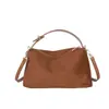 Bolso Baguette Portátil Simple Estilo Coreano para Viajes Diarios para Mujer 2025 Invierno Nuevo Bolso de Hombro Único Cruzado de Moda de Alta Calidad