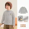Camiseta Base de Felpa Kaka Panda para Niños Ropa de Invierno Infantil Tops de Invierno para Niñas Camiseta de Manga Larga para Bebé Moderna