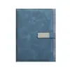 Cuaderno A5 con Logo Personalizado, Regalo para Oficina de Negocios, Piel Suave Engrosada, Diseño de Alta Calidad, Bloc de Notas con Cierre de Hebilla, Cuaderno en Caja de Regalo