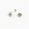 Accesorios de Ferretería para Equipaje y Artículos de Cuero, Clavos de Cubo de Aleación de Zinc, Clavos para Pies, Tornillos Curvos, Clavos para Pies de Bolsos y Carteras