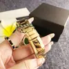 Relógio Luminoso à Prova d'Água Novo Modelo Aliexpress Comércio Exterior Popular Masculino Pulseira de Aço Imitação de Relógio Mecânico Fornecedor Fabricante Mesa