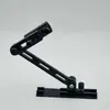 Soportes de esquina para caja de pesca, soportes para cañas de mano izquierda y derecha, soportes de plataforma de pesca montados en la parte delantera, soportes extendidos de aleación de aluminio, accesorios para soportes de cañas