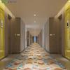 Alfombra de Pasillo de Hotel Nuevo Estilo Chinoiserie Impresión de Nylon 800g Engrosada Ignífuga B1 Resistente a Manchas en el Suelo Alfombra de Pasillo