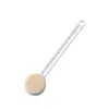 Cepillo de Baño, Herramienta Exfoliante, Cepillo de Ducha de Mango Largo con Cerdas Suaves, Rascador de Espalda, Cepillo Exfoliante, Toalla Exfoliante Corporal de Uso Propio