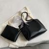 Bolsa Casual Feminina Grande Capacidade 2024 Nova Personalizada Verão Bolsa de Ombro Tendência Casual Classe Roupa de Trabalho Bolsa Tote