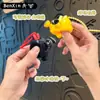 Juguete de Apretar Creativo Llamativo de Gato para Aliviar el Estrés Llavero de Dibujos Animados Colgante para Mochila Pequeño Regalo