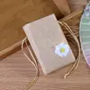 Bolsita Festival del Bote del Dragón Bolsa Vacía Bolsa de Lino con Cordón Bolsa para Guardar Flores Secas Bolsa de Regalo Moderna Minimalista Al por Mayor