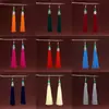 Pendientes de Borla Estilo Étnico, Colgantes de Borla Vintage, Accesorios Versátiles para Actuación, Accesorios Largos para Mujer