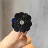 Hebilla de cordón de flor de cuentas hecha a mano con diamantes nuevos exagerados de estilo europeo y americano, estilo coreano Y2K, dulce flor decorativa de alta gama para zapatos