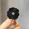 Coreia do Sul Mesmo Estilo Flor de Lantejoula Flor de Sapato Brilho Diamante Miçanga Feita à Mão Estilo Coreano Doce Alto Senso Flor Decorativa para Sapato Joia de Sapato