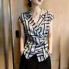 2026 Exquisitos tops chic y etéreos de estilo francés, nueva colección de verano, ropa de mujer de alta gama, única y hermosa para ocasiones importantes