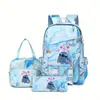 Nueva Mochila Estudiante Stitch para la Temporada de Regreso a Clases Ligera y que Reduce la Carga Gran Capacidad para Grados 1-6 Niños y Niñas Bolso de Hombro