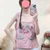 Verano 2026 Nuevo Estilo Chino Retro Top sin Mangas para Barriga Top Étnico con Bordado Elegante