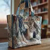 2026 Nuevo Llegada Serie Animales Estampado Digital Moderno Popular Bolso de Mano Bolso Tote de Hombro Único Acolchado