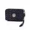 Billetera Larga Nueva para Mujer Bolso Pequeño de Lona Monedero Tela para Mujer Bolso Clutch de Regalo para Teléfono Móvil