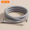 Manguera de ducha de silicona de alta presión, tubería de ducha universal para baño, tubería de agua de ducha, accesorios para calentador de agua de ducha