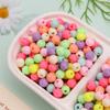 Miçangas DIY Materiais para Joias Miçangas com Cor Interna por Libra Pulseira DIY Infantil Miçangas Acrílicas Miçangas Soltas Artesanais