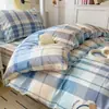 Conjunto de Três Peças 100% Algodão para Estudante 0,9m Cama Beliche Lençol de Cama de Algodão Puro Capa de Edredom Conjunto de Roupa de Cama para Dormitório Fabricante Atacado