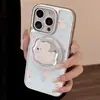 Capa de celular West Highland Paw Print para iPhone 18 Pro Max, Apple 17 magnética, 16 com suporte, 15 fofa, 14, 13