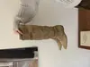 Botas Altas de Gamuza con Punta Fina para Mujer 2026 Otoño Nueva Llegada Mate con Plataforma Interna para Aumentar la Altura Elegantes Botas de Jinete Adelgazantes para Mujer