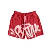 Estilo callejero hip-hop europeo y americano para hombre y mujer, top holgado de manga corta con estampado de letras, traje deportivo casual de moda de verano para hombre
