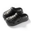 Zuecos de Verano para Mujer para Exteriores con Suelas Gruesas, Pantuflas de Eva que Aumentan la Altura, Sandalias Lindas de Dibujos Animados Antideslizantes con una Sensación Suave al Caminar