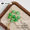 Accesorios para joyería DIY, collares hechos a mano coloridos de agujero grande, accesorios para ropa, accesorios de abalorios hechos a mano, materiales, accesorios de cuentas sueltas
