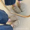 Mules Fechadas Femininas Estilo Birkenstock com Strass Retrô 2026 Novidade de Verão Slip-On Aumenta Altura Sola Grossa Confortáveis Sapatos Preguiçosos