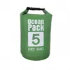 Estoque de fábrica bolsa balde impermeável multifuncional para atividades ao ar livre, trekking em rio, rafting na praia, bolsa d'água de malha de PVC de grande capacidade