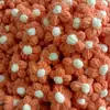 Flor de borla flor tejida hilo de flor flor DIY flor tejida a mano flor de ganchillo DIY ropa accesorio para el cabello materiales y componentes