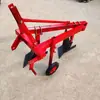 Trator agrícola pequeno de quatro rodas tipo cultivador combinando arado de suspensão de duplo fundo